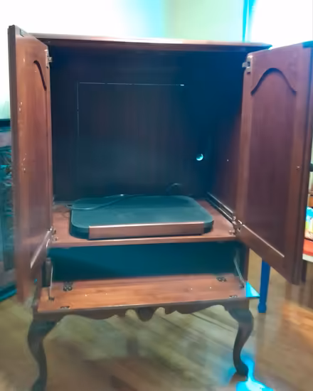 Photo of free 27" tv armoire (Livonia) #2