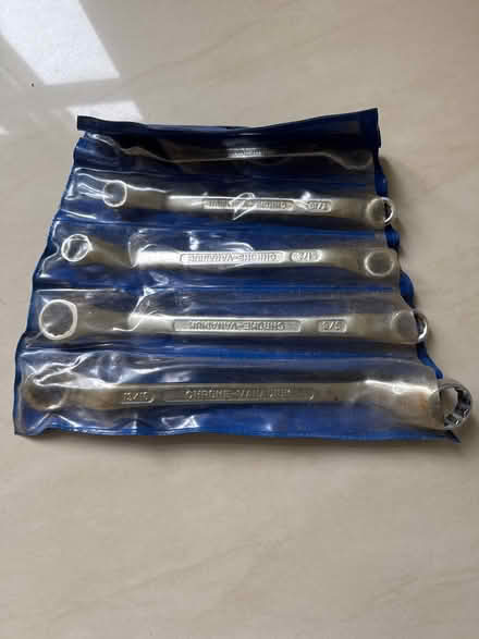 Photo of free Set of imperial ring spanners (G12, West End, Glasgow) #1