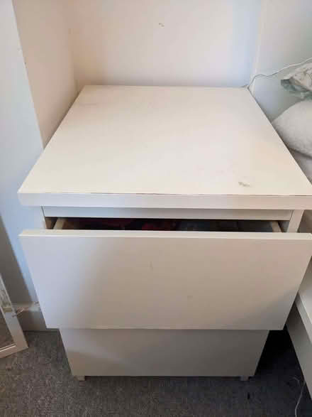 Photo of free Bedside table / small set of draws (Godmanchester Eastside Common PE28) #1