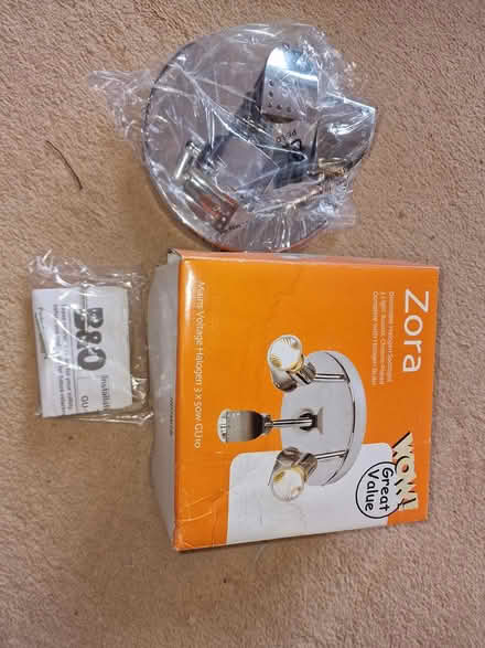 Photo of free Light fitting (boxed) (Letchworth) #1
