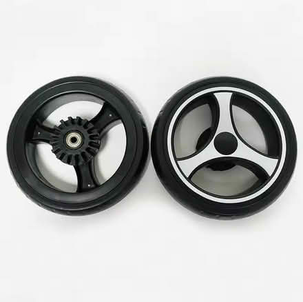 Photo of Pram wheels (Clerkenwell EC1R) #1