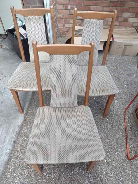 Photo of free 3 X Dining chairs (Bournemouth, BH7) #1