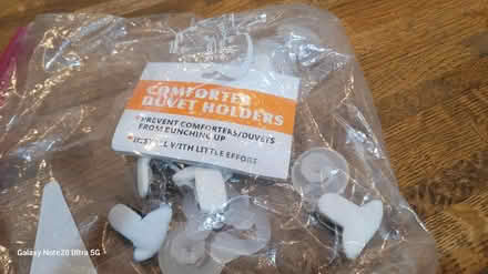 Photo of free Duvet clips (Kensington) #1