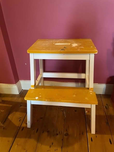 Photo of free Wooden step stool (Ruskin Park SE5) #1