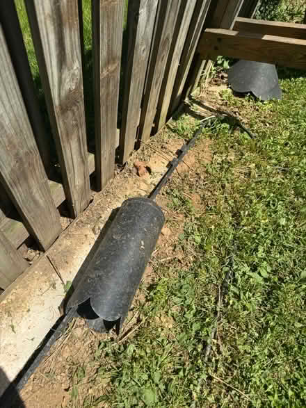 Photo of free Shepherds hook + squirrel baffle (Wormans Mill) #3