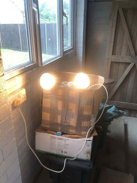 Photo of free Twin Bulb Halogen Floodlight / Work Light (Wood Farm OX3) #1