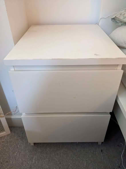 Photo of free Bedside table / small set of draws (Godmanchester Eastside Common PE28) #2
