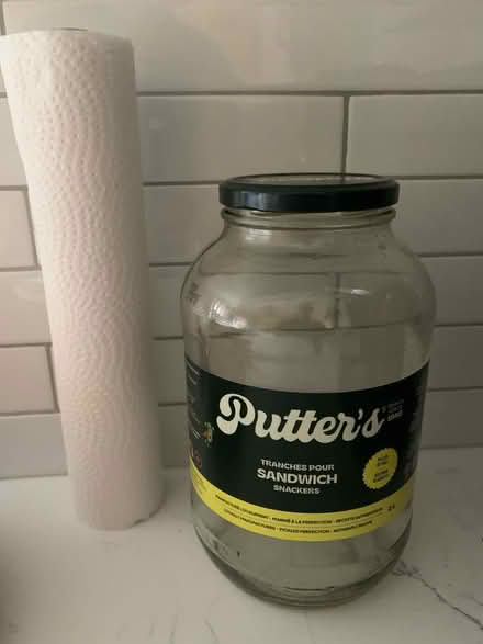 Photo of free 2 litre empty jar (St. Clair & Victoria Park) #1
