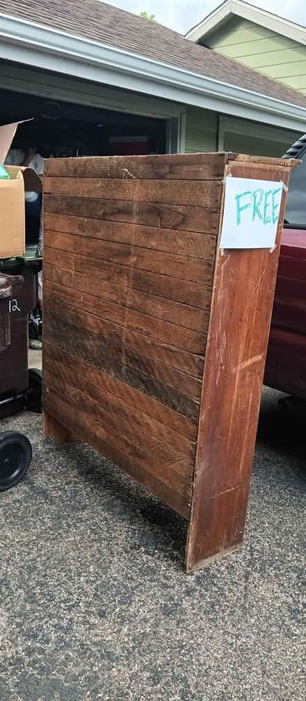 Photo of free Wood garage shelf (Fort Collins) #1