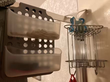 Photo of free Storage hangers baskets for shower etc standing shelves (Stainton CA11) #1