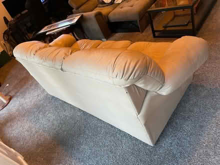 Photo of free Leather Couch (Rainier Beach) #2
