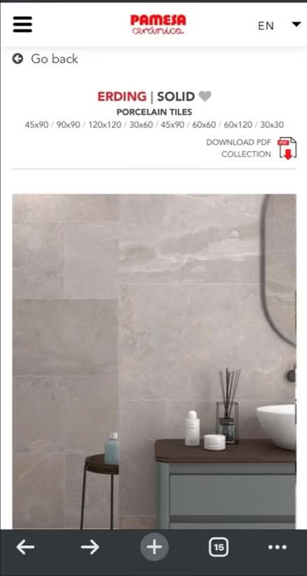 Photo of free Large tiles (Trowbridge ba14) #1