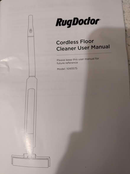 Photo of free Cordless floor cleaner (Lower Crumpsall M8) #2