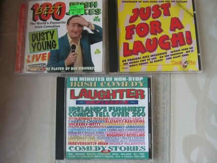 Photo of free CDs x3, Jokes for fun & laughter etc. (Parson's Heath CO4) #1