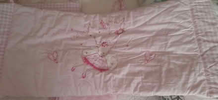 Photo of free Pink gingham cot bumper (Havant PO9) #1