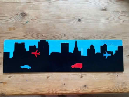 Photo of free Kids skyline magnet board (Hurstpierpoint BN6) #1