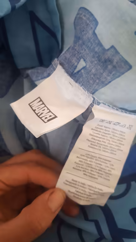 Photo of free marvel single duvet and pillowcase (New Greens AL3) #2