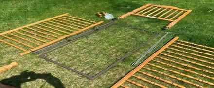 Photo of free Two OAK Cribs with Canopy - Parts (Warrington PA) #4