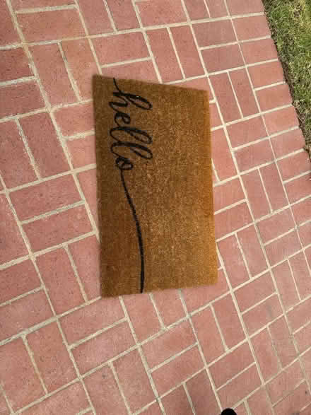 Photo of free Welcome mat (Near Mission and Mesa Dr) #1
