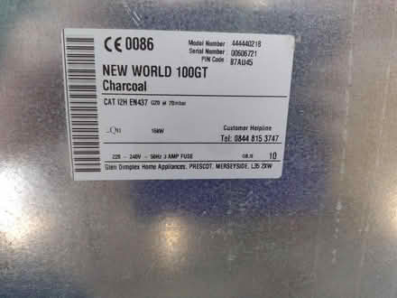 Photo of free New World Range Cooker (Bournemouth, BH7) #3