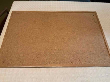 Photo of free Large cork pinboard (Chorlton M21) #1