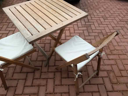Photo of free Table & Chairs (Medbourne MK5) #3