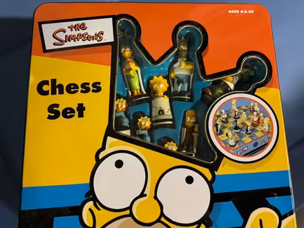 Photo of free Simpsons chess set (Downers Grove - South) #1