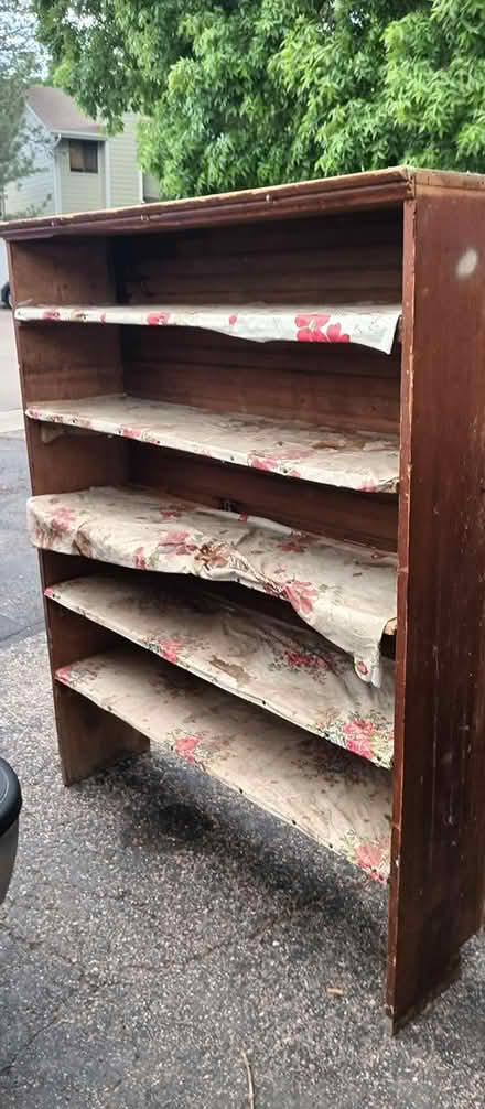 Photo of free Wood garage shelf (Fort Collins) #2