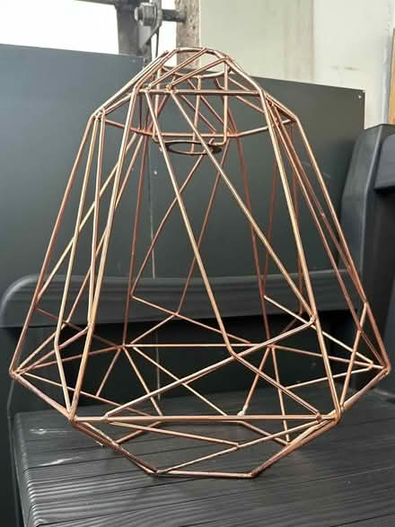 Photo of free Copper lampshade (Hatton house) #1