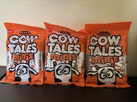 Photo of free 3 packs soft Cow Tales candy (Sunnyvale near Fremont H.S.) #1