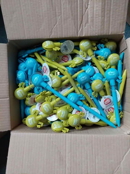 Photo of free Large box of unused pens. (Top Amersham HP6) #1