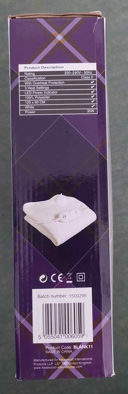 Photo of free New unused single electric heated underblanket (Top Amersham HP6) #2