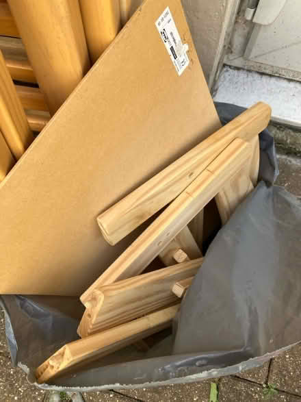 Photo of free IKEA wooden doll bed (Eastbourne BN22) #1