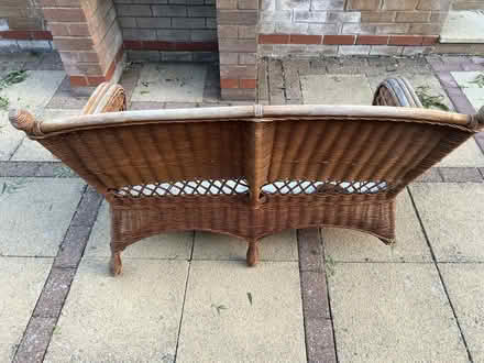Photo of free Cane 2 seater (Downhead Park MK15) #2