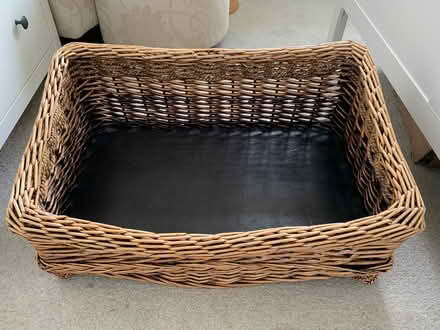 Photo of free Wicker Dog Bed (Iver Heath Fields SL0) #1
