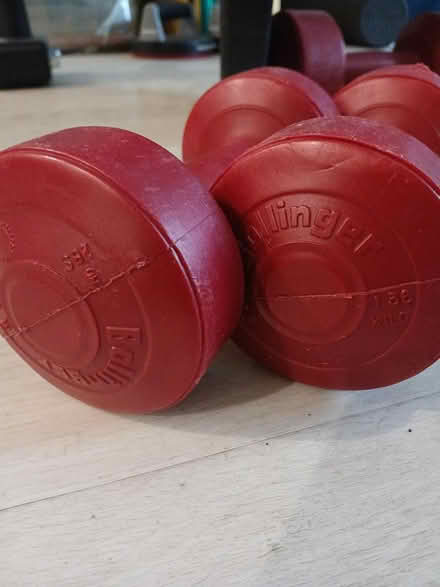 Photo of free Pair of 5lb dumbbells (Downtown Wilmington) #2