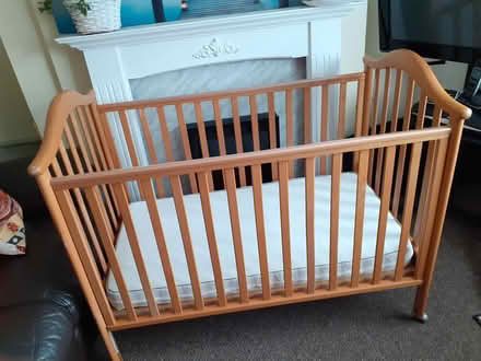 Photo of free Wooden baby Cot (Sherwood NG5) #3