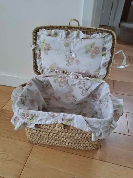 Photo of free Wicker storage basket (Woodley RG5) #2