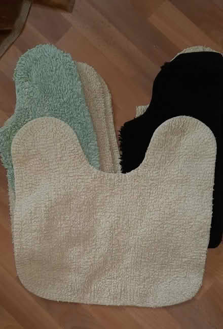 Photo of free 6 x clean toilet mats (Woodley RG6) #1