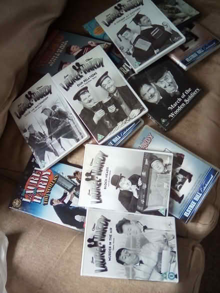 Photo of free 13 Assorted Laurel and Hardy DVDs (Cheddon Fitzpaine TA2) #1