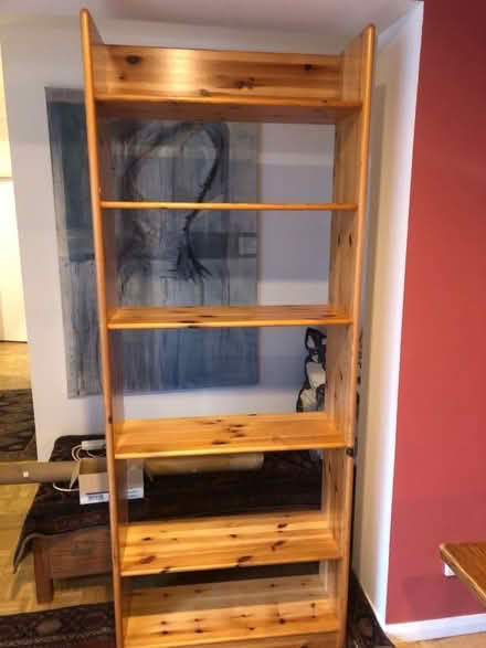 Photo of free Solid pine bookshelves (Barton CB23) #1