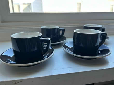 Photo of free Set of 4 Expresso cups and saucers (Bridgeport -Brooklawn section) #3