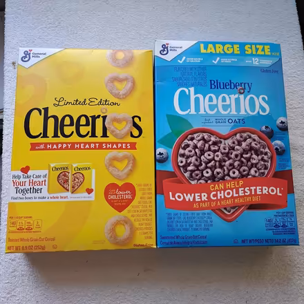 Photo of free expired unopened cheerios (2) (Allison Park-- Hampton) #1