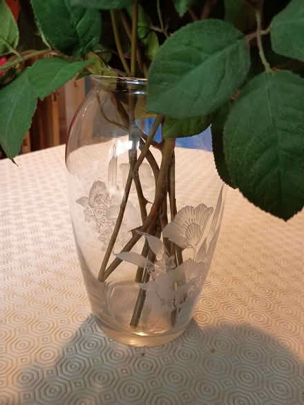 Photo of free Silk roses and vase (Chorlton M21) #3