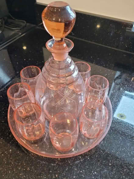Photo of free Decanter and glasses (Wimborne,Colehill) #1