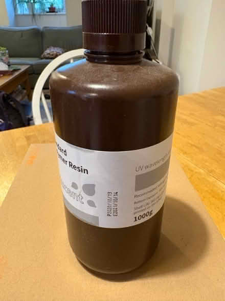 Photo of free Old 3d print resin (East Redlands, RG1) #2