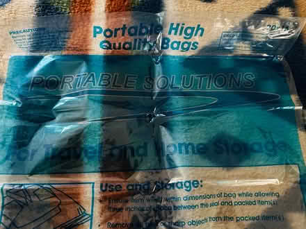 Photo of free 3 Portable Compression Storage Bags (Heritage District, Sunnyvale) #1