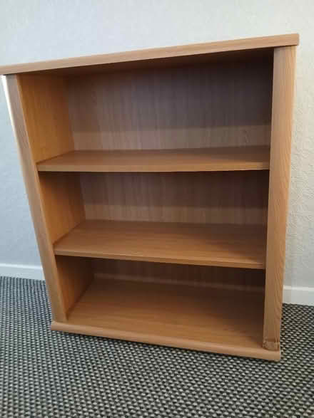 Photo of free Pine Effect Bookcase With Adjustable Top Shelf (Roseworth TS19) #1