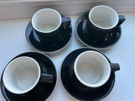 Photo of free Set of 4 Expresso cups and saucers (Bridgeport -Brooklawn section) #2