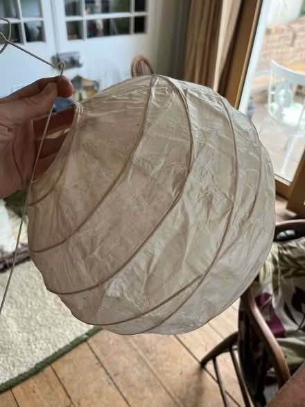 Photo of free Paper ceiling lantern/pendant light shade (Shoreham-by-Sea BN43) #1